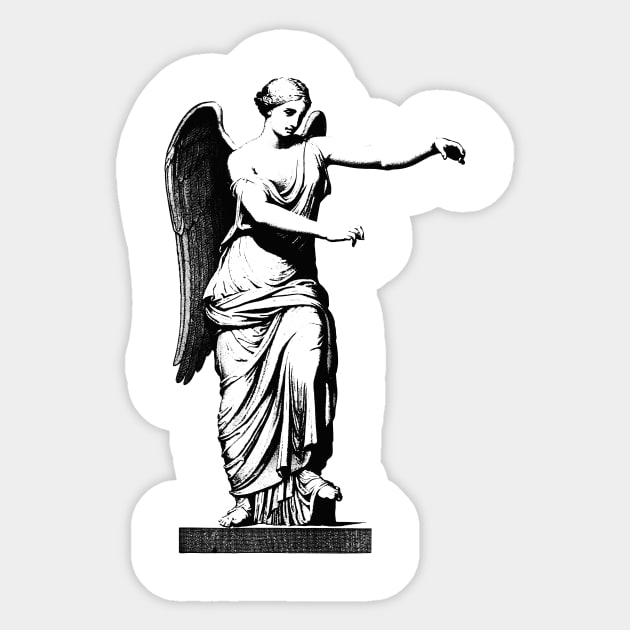 Winged Victory of Samothrace Sticker by olemanner